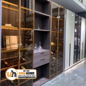 Tủ Rượu Gỗ Sang Trọng 10