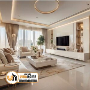 Phòng Khách Sang Trọng Hiện Đại PK02