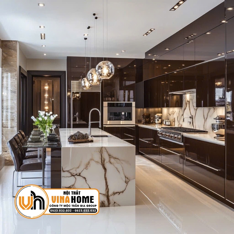 Phòng Bếp Bằng Đá 03