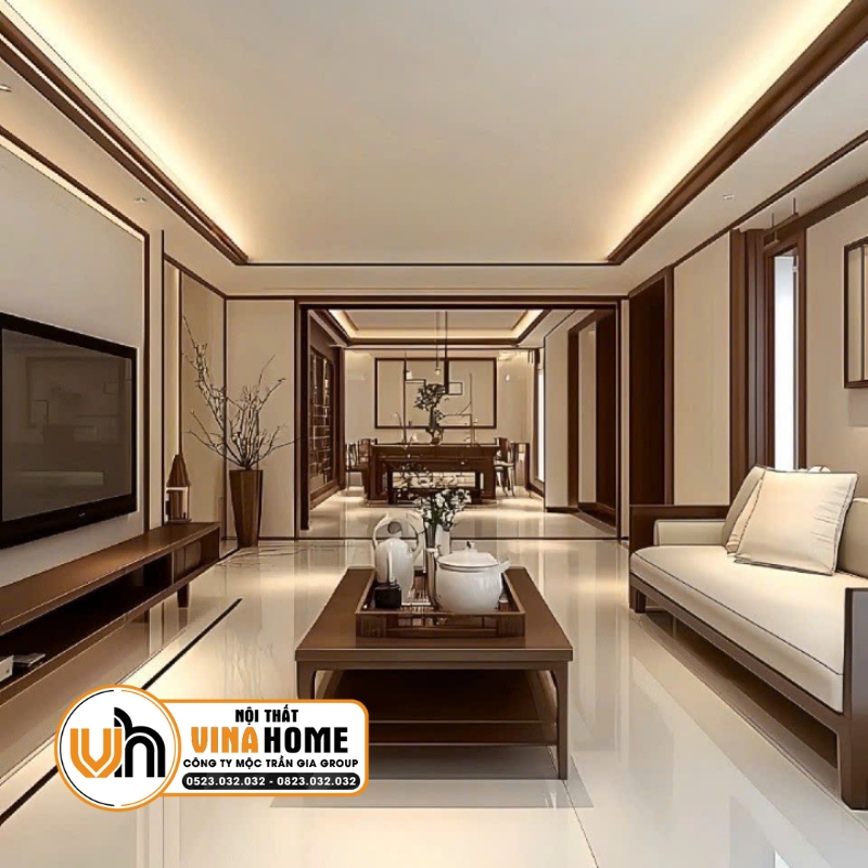 Nội Thất Sang Trọng Tối Giản NK04