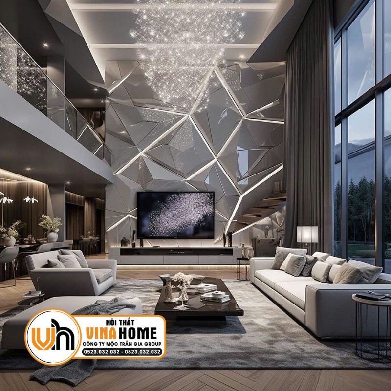 Phòng Khách Sang Trọng Luxury PL10